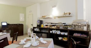 Daily buffet breakfast (EUR 14 per person)