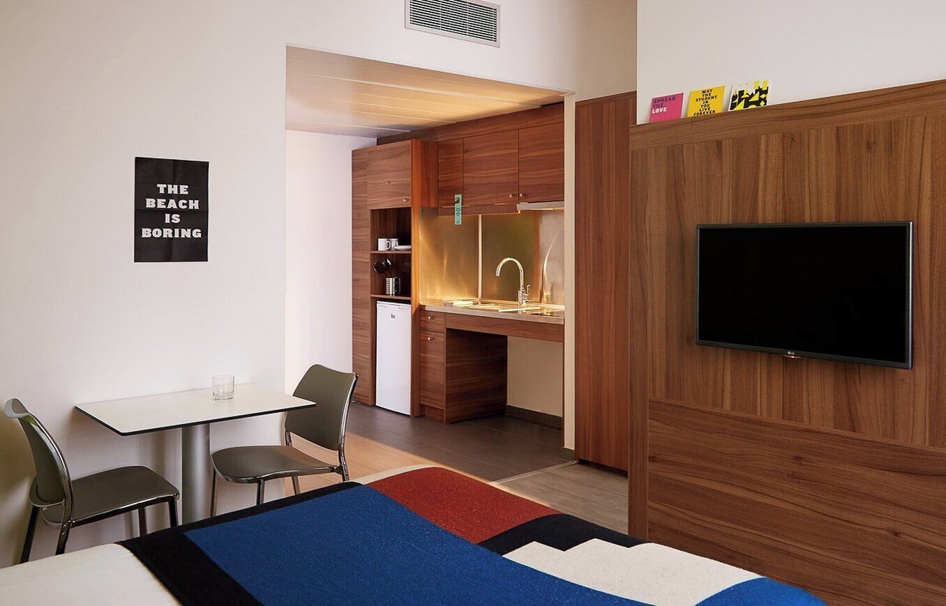 Monolocale Deluxe, angolo cottura | Angolo cottura privato