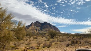 Blick auf die Umgebung
