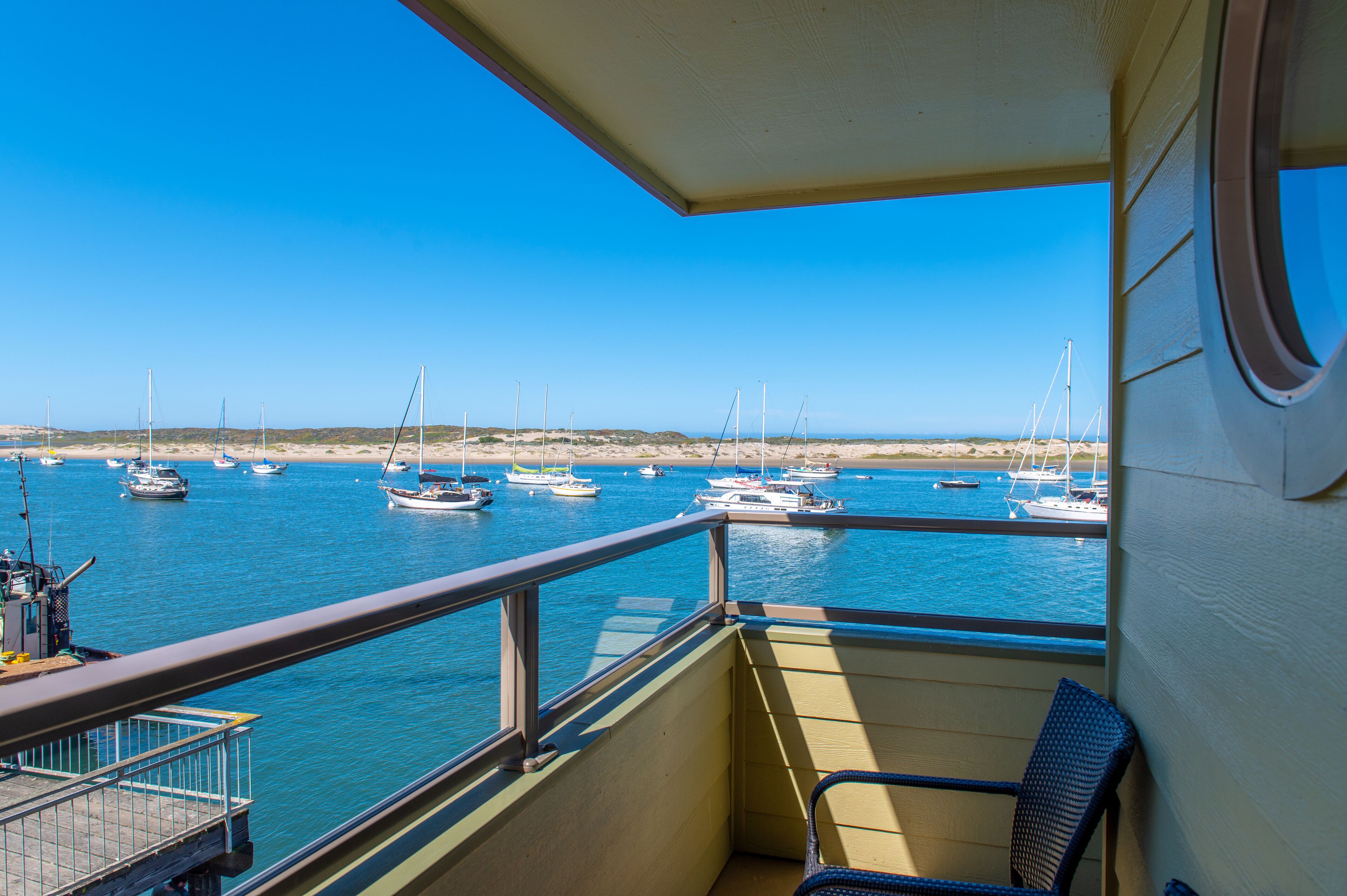 panoramic double room, private bathroom, ocean view (bayview oceanfront) | view from room