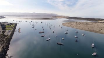 Blick von der Unterkunft