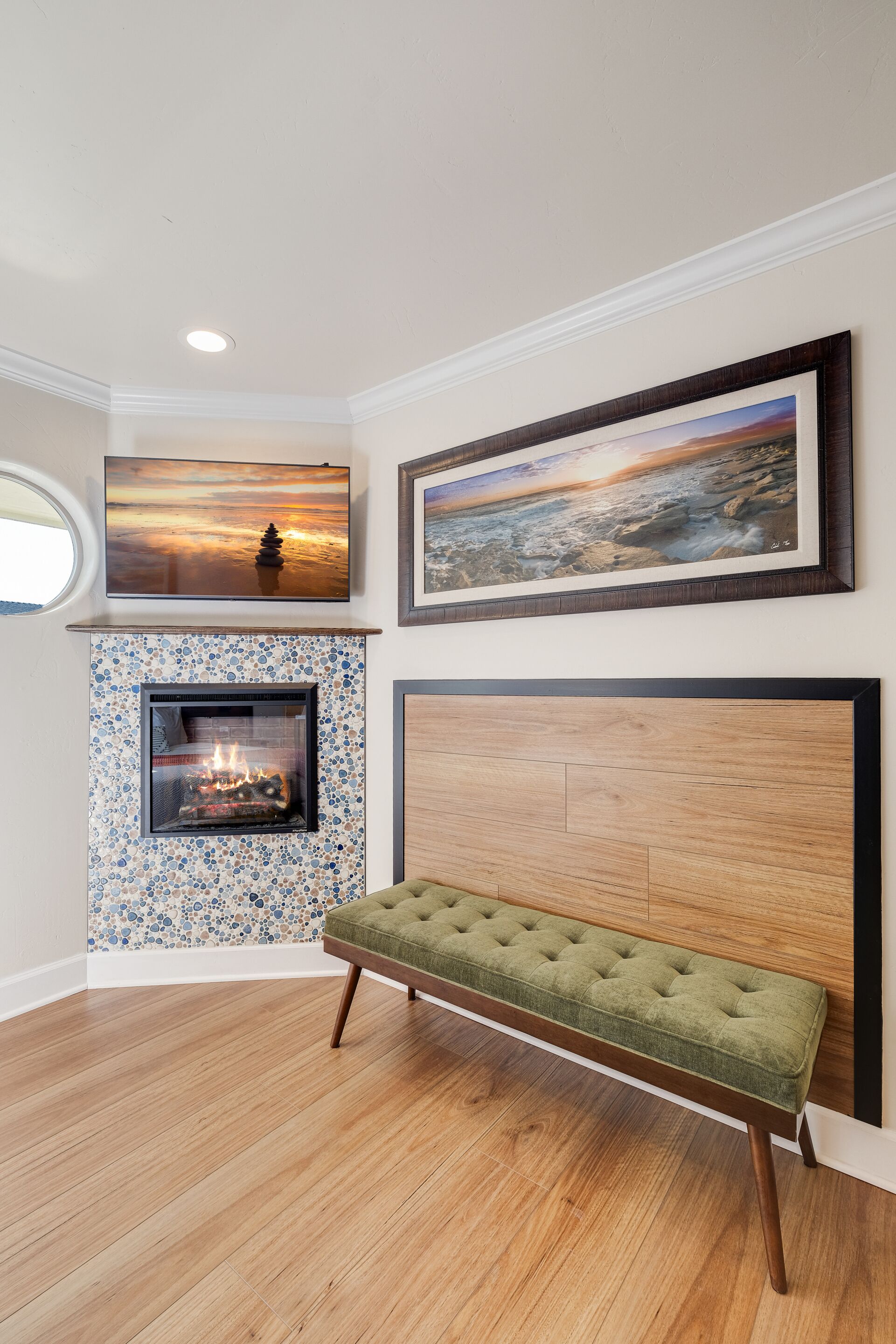 standard double room, private bathroom, ocean view (parkside room) | room amenity