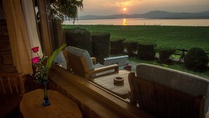 Deluxe River View | View from room - Bagan Thande Hotel (Nyaung-U)