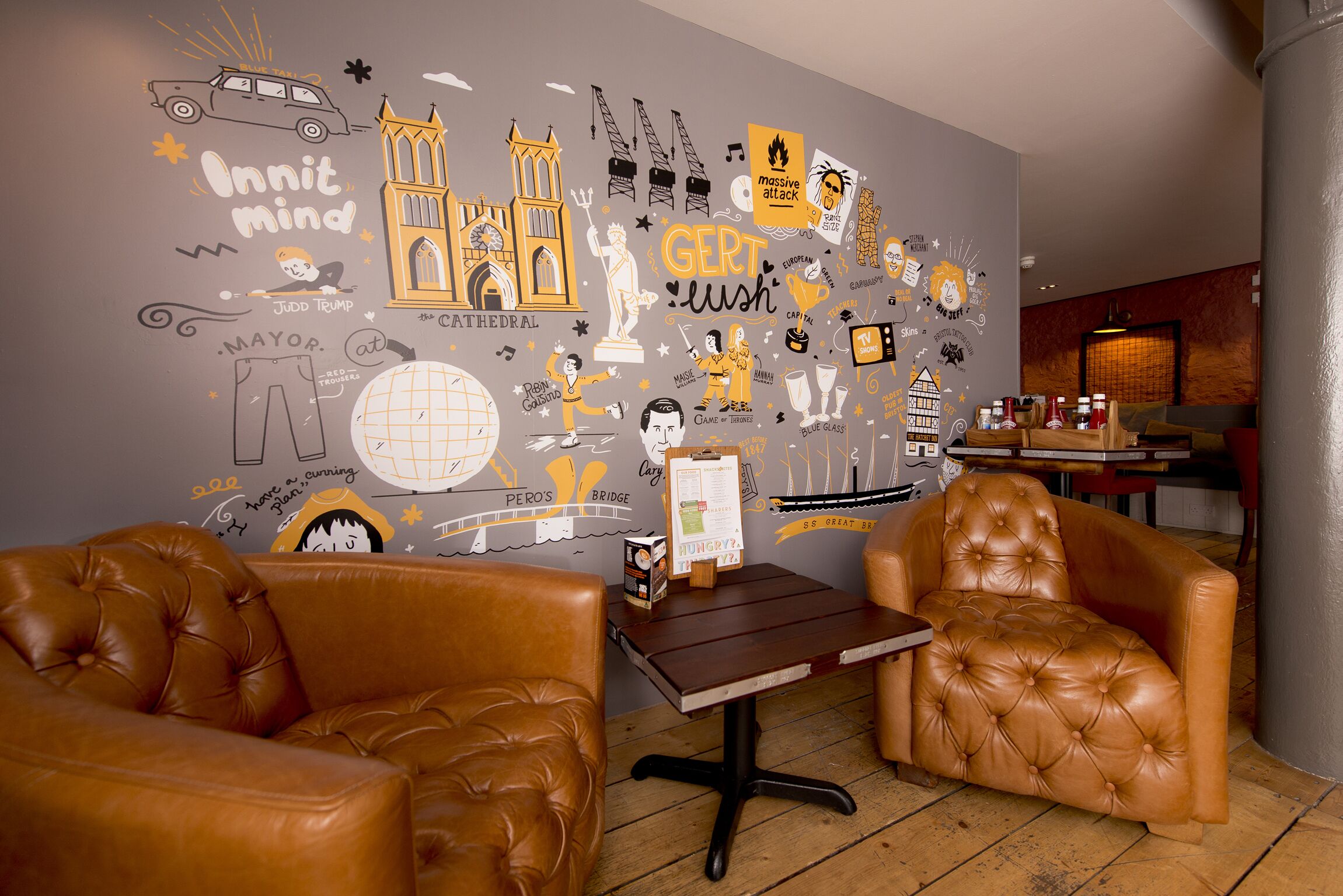 منطقة الجلوس في الردهة