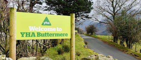 Façade de l’hébergement