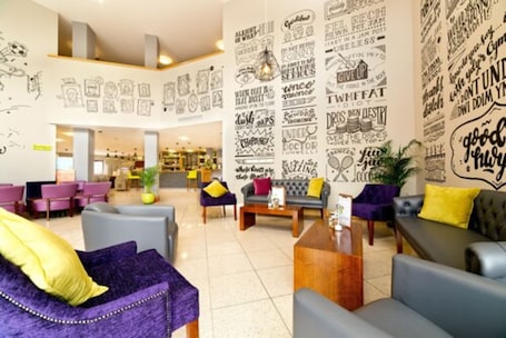 Sala de estar en el lobby