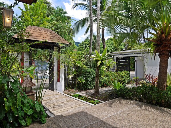 Interior entrance