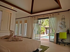 Villa, 3 habitaciones, alberca privada | Vista desde la habitación