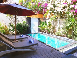 Villa, 2 chambres, piscine privée (Jepun) | Vue de la chambre