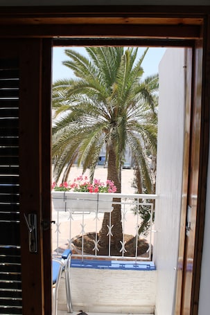 Vistas desde el alojamiento. Hotel Sindibad