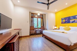 Habitación doble Deluxe | Minibar, escritorio, cunas gratuitas y wifi gratis 