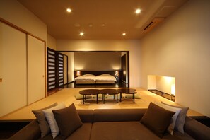 Habitación tradicional con 2 camas individuales, vistas al mar (with Open-airBath, A type) | Minibar, caja fuerte, Internet por cable gratuito
