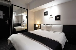 Standard Double Room, No Windows | Desk, free WiFi, bed sheets