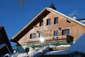Façade de l’hébergement
