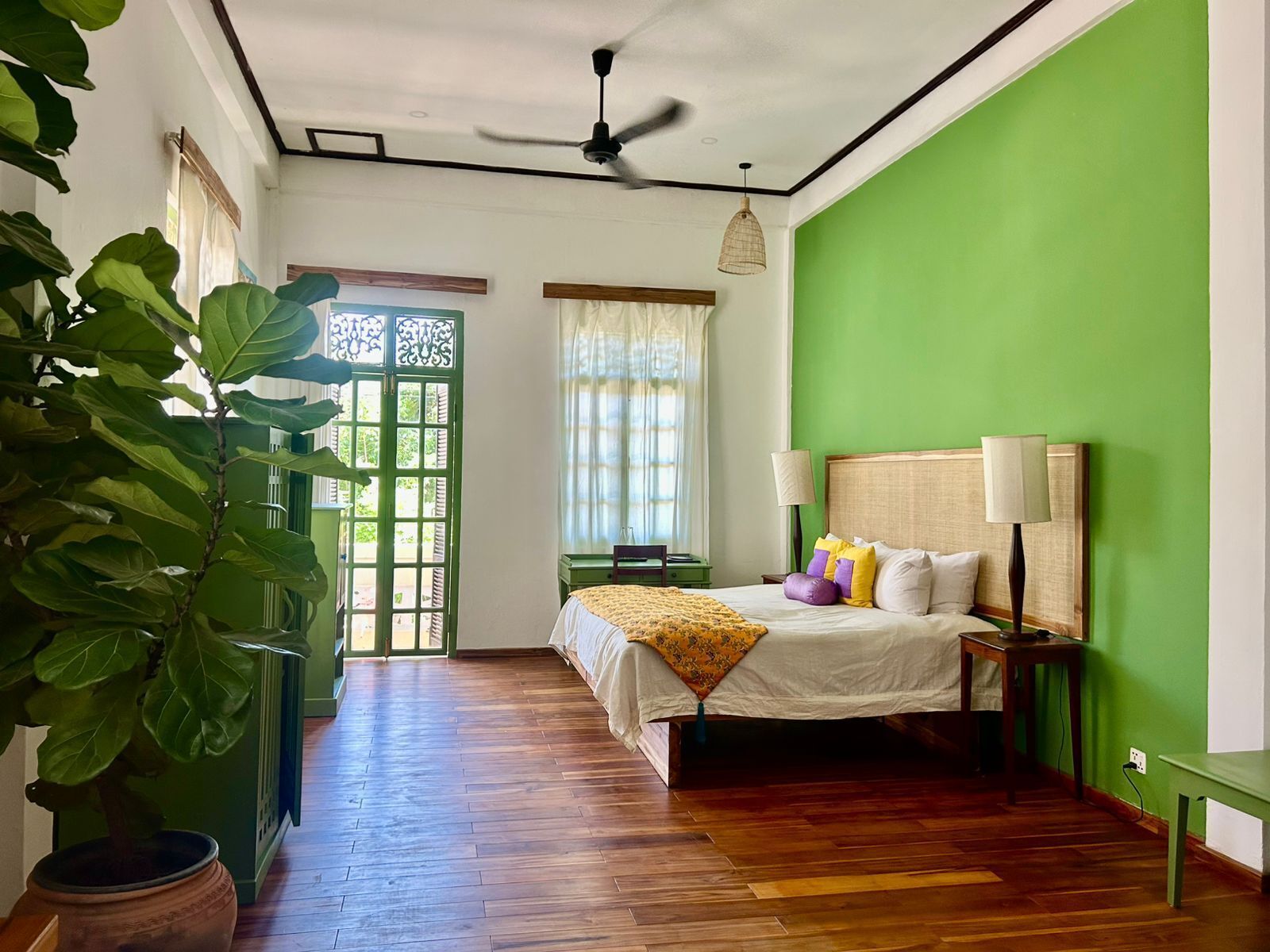 Deluxe Double or Twin Room, River View | Minibar, in-room safe, desk, free WiFi