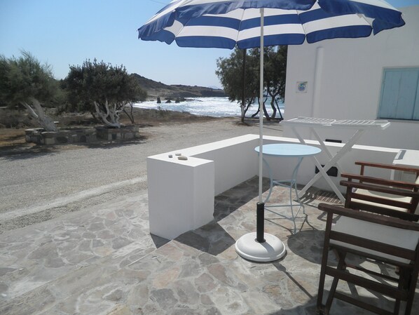 Studio, Sea View | Terrace/patio - Kavalieros Studios (Milos)