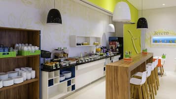 Tägliches Frühstücksbuffet (53 BRL pro Person)