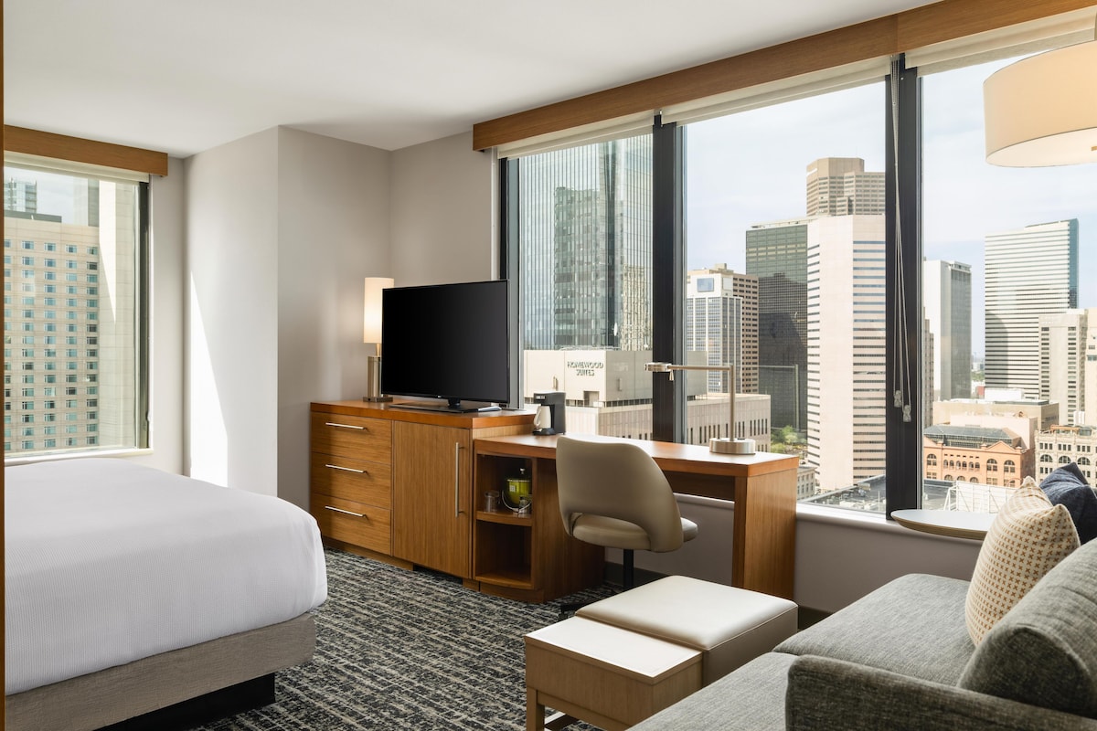 客房, 1 张特大床, 转角 | 客房景观