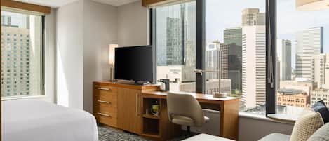 Room, 1 King Bed, Corner | View from room