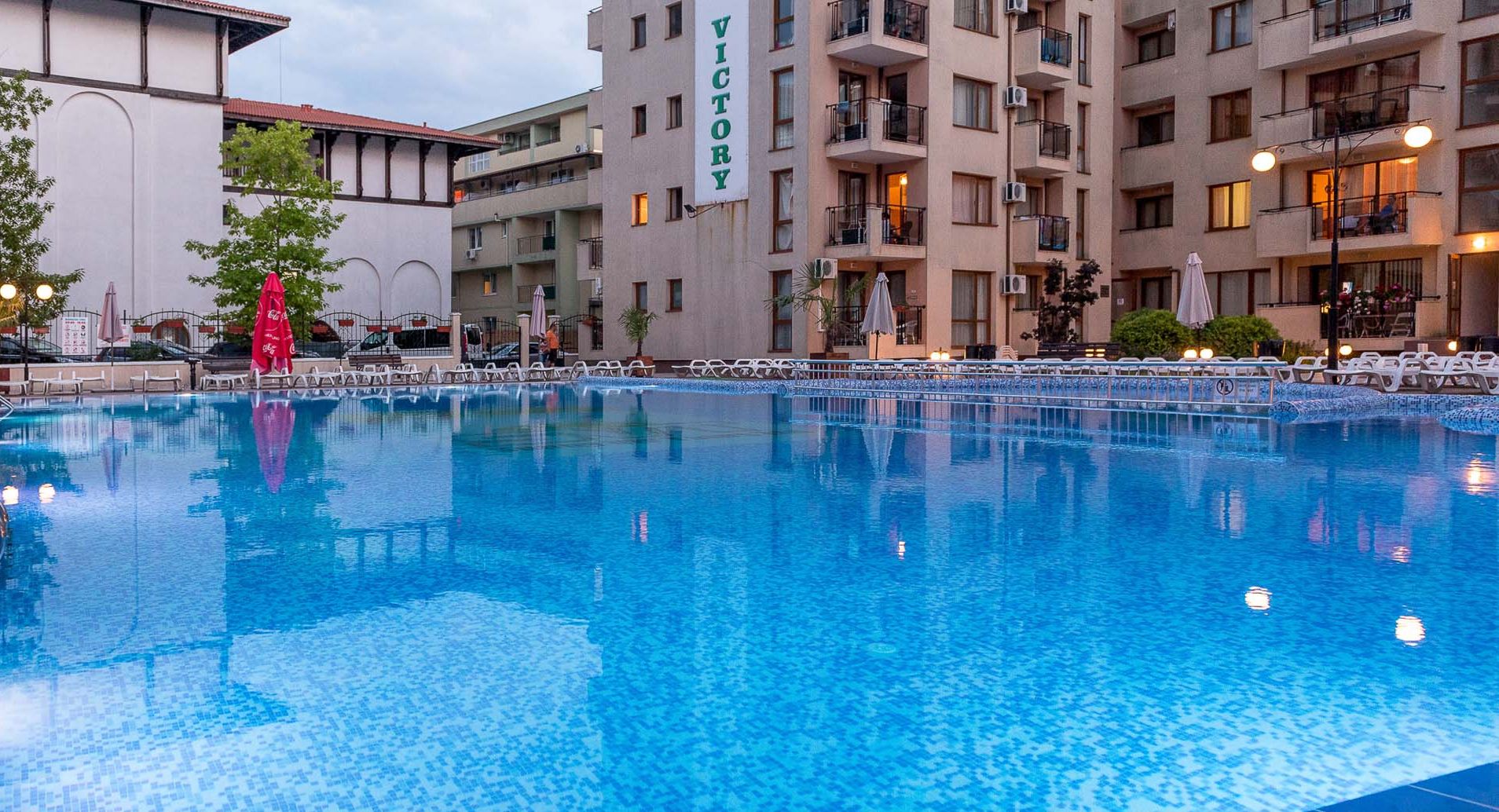 Seasonal outdoor pool