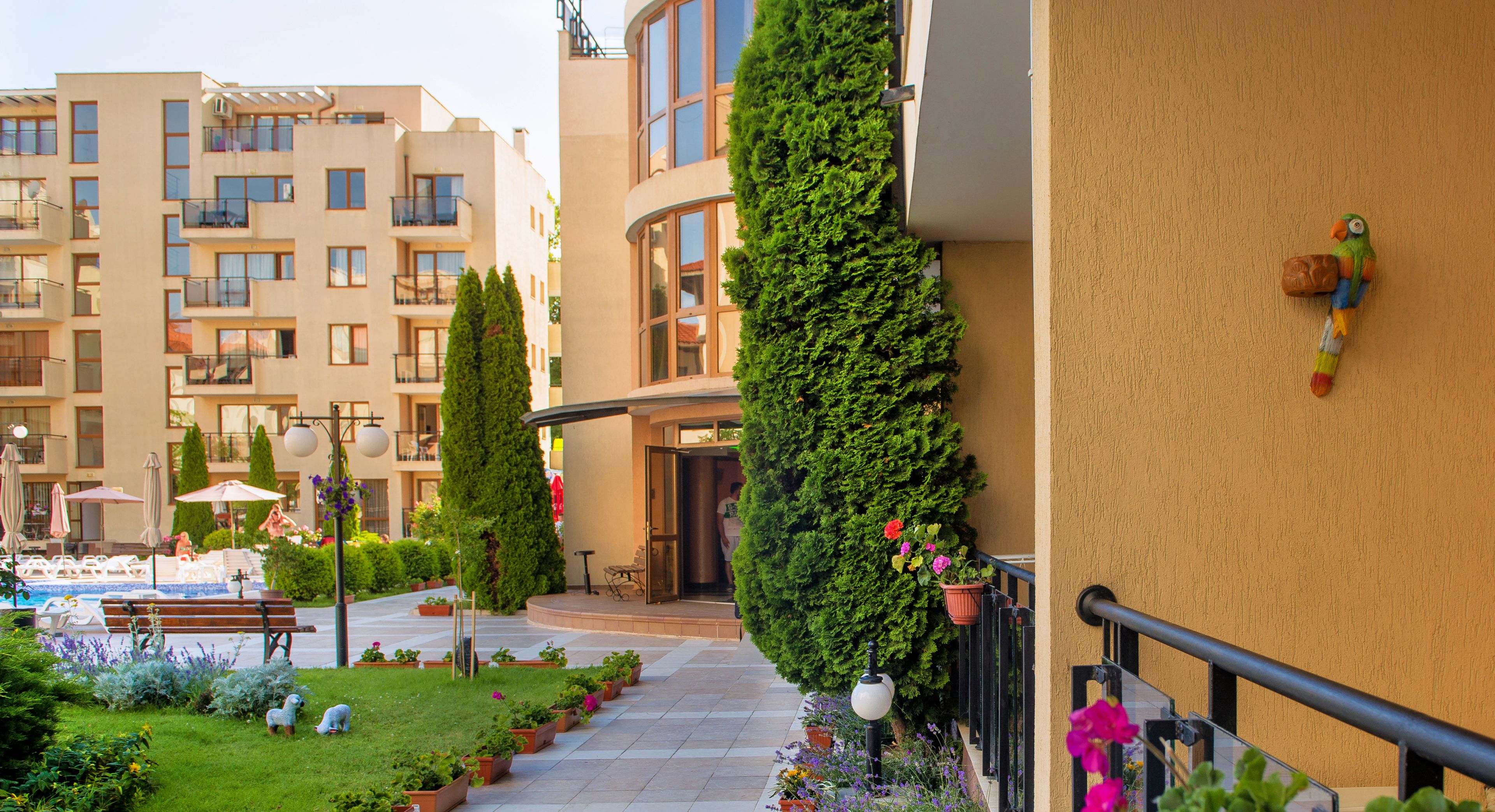 Studio, Balkon | Ausblick vom Zimmer