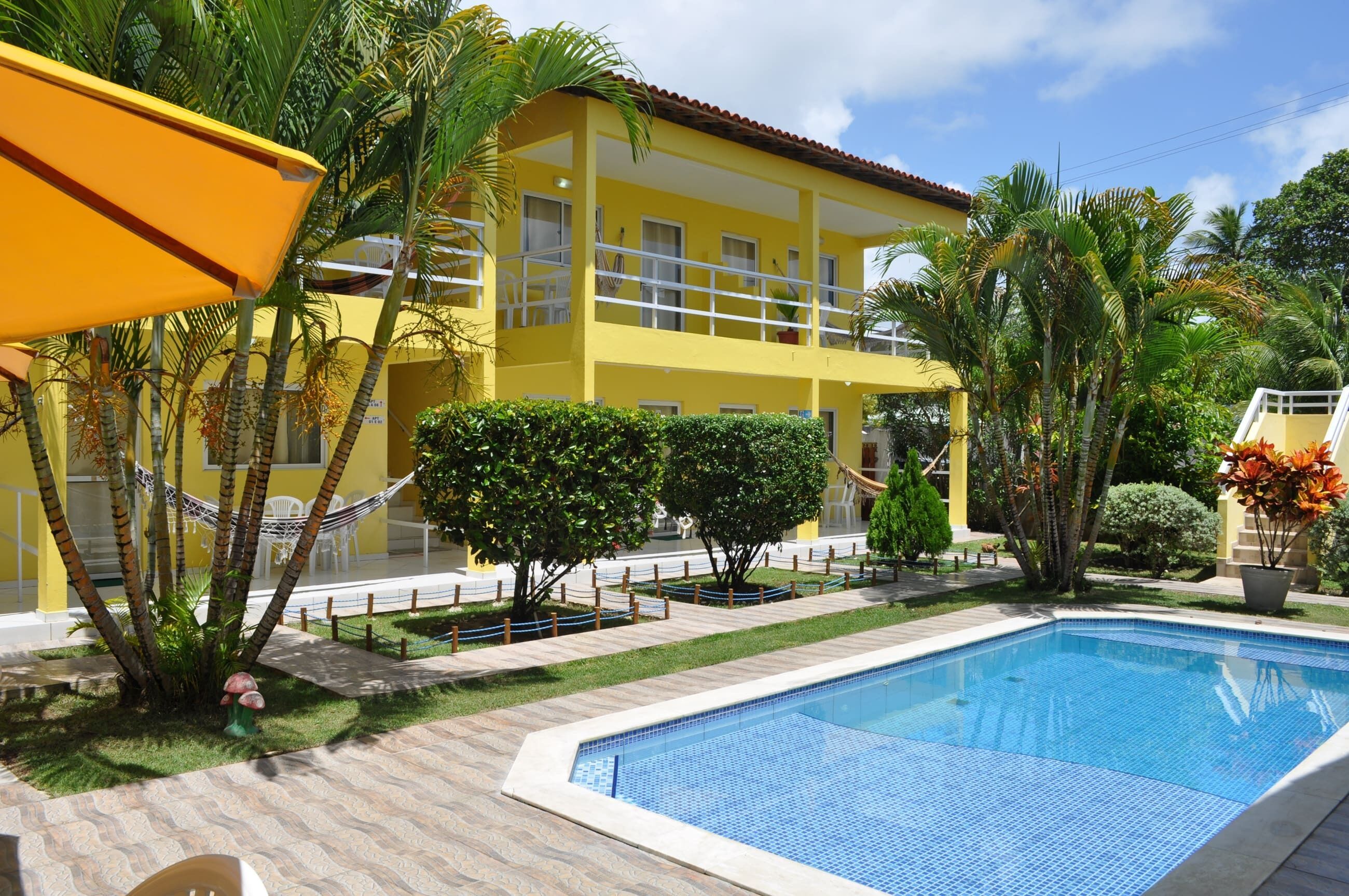 Façade de l’hébergement