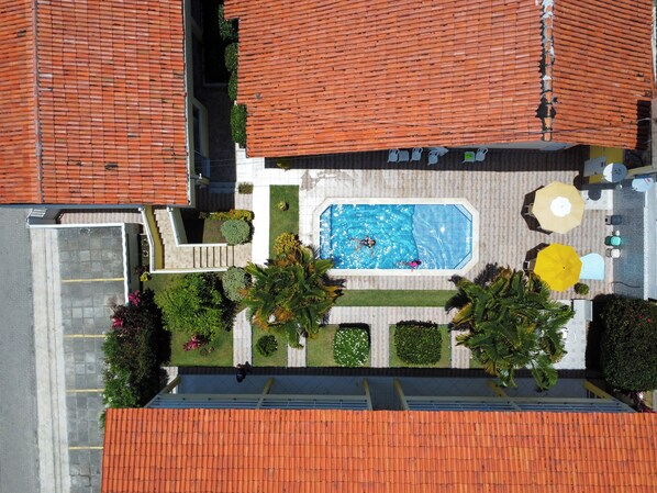 منظر من الجو على ارتفاع عالٍ