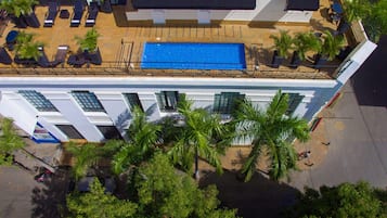 Façana frontal de l'allotjament