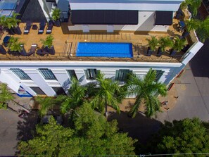 Façade de l’hébergement