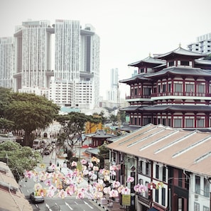 Aerial view - 5footway.inn Project Ann Siang (Singapore)