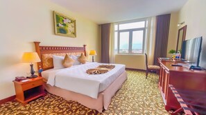 Suite – executive | Sengetøy av topp kvalitet, minibar, safe på rommet og skrivebord