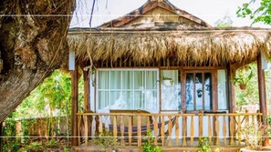 Free minibar items, in-room safe, desk, iron/ironing board - Bamboo Cottages (Phu Quoc)