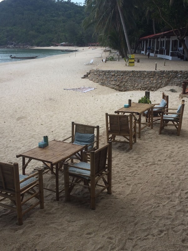 Accommodatie ligt op het strand, duiken, snorkelen, een strandbar