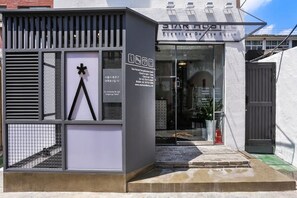 Façade de l’hébergement