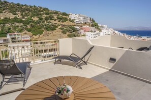 Deluxe Double or Twin Room | Terrace/patio - Sunlight Hotel (Agios Vasileios)