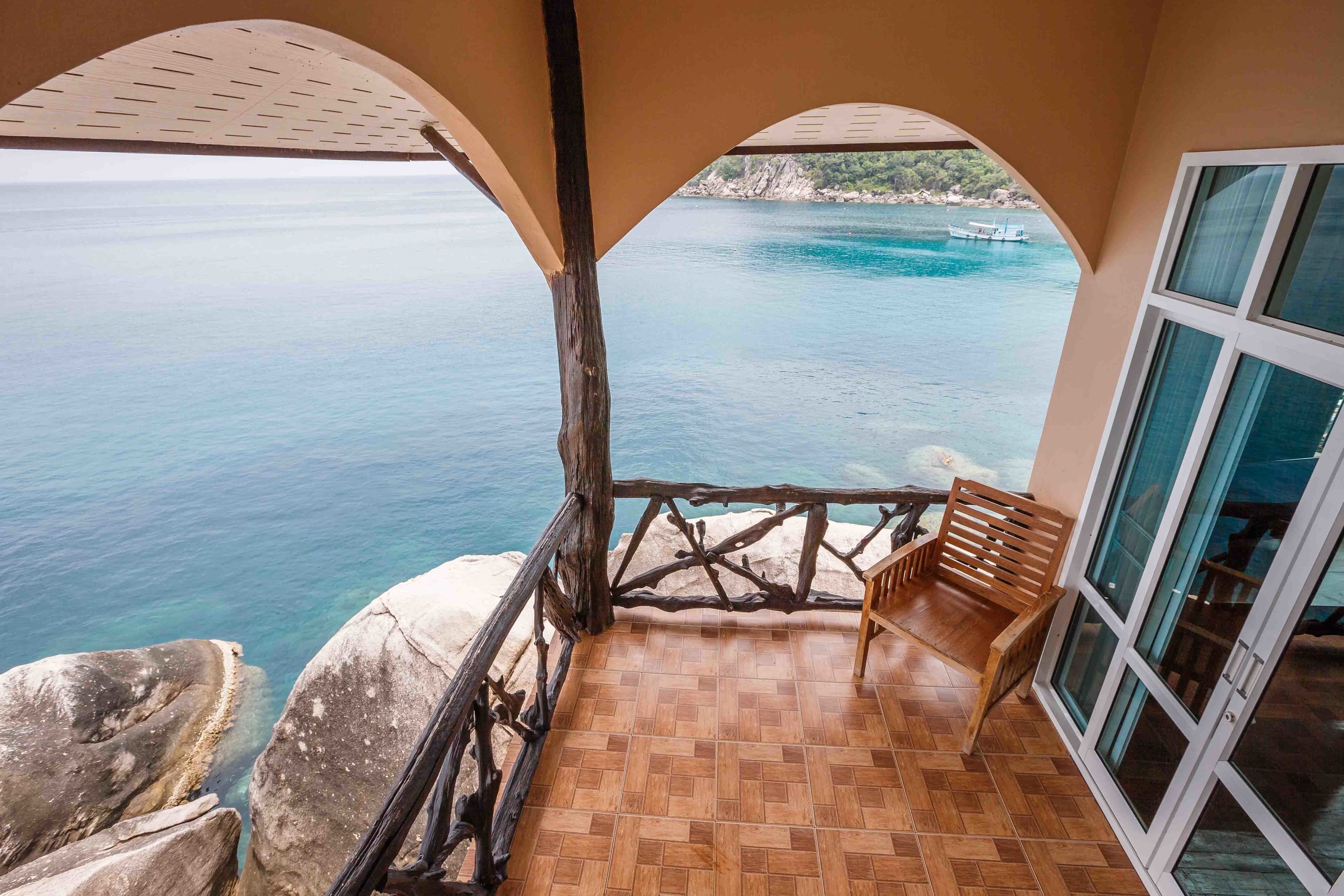 rose villa | view from room