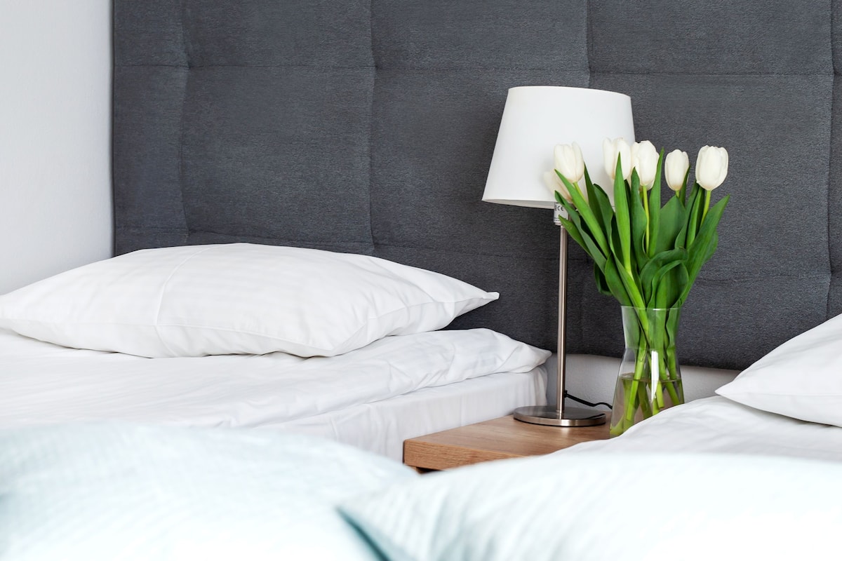 standard double or twin room | in-room safe, desk, iron/ironing board, free wifi