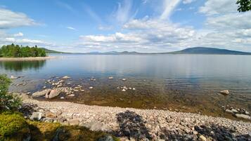 Vue depuis lâhĂ©bergement
