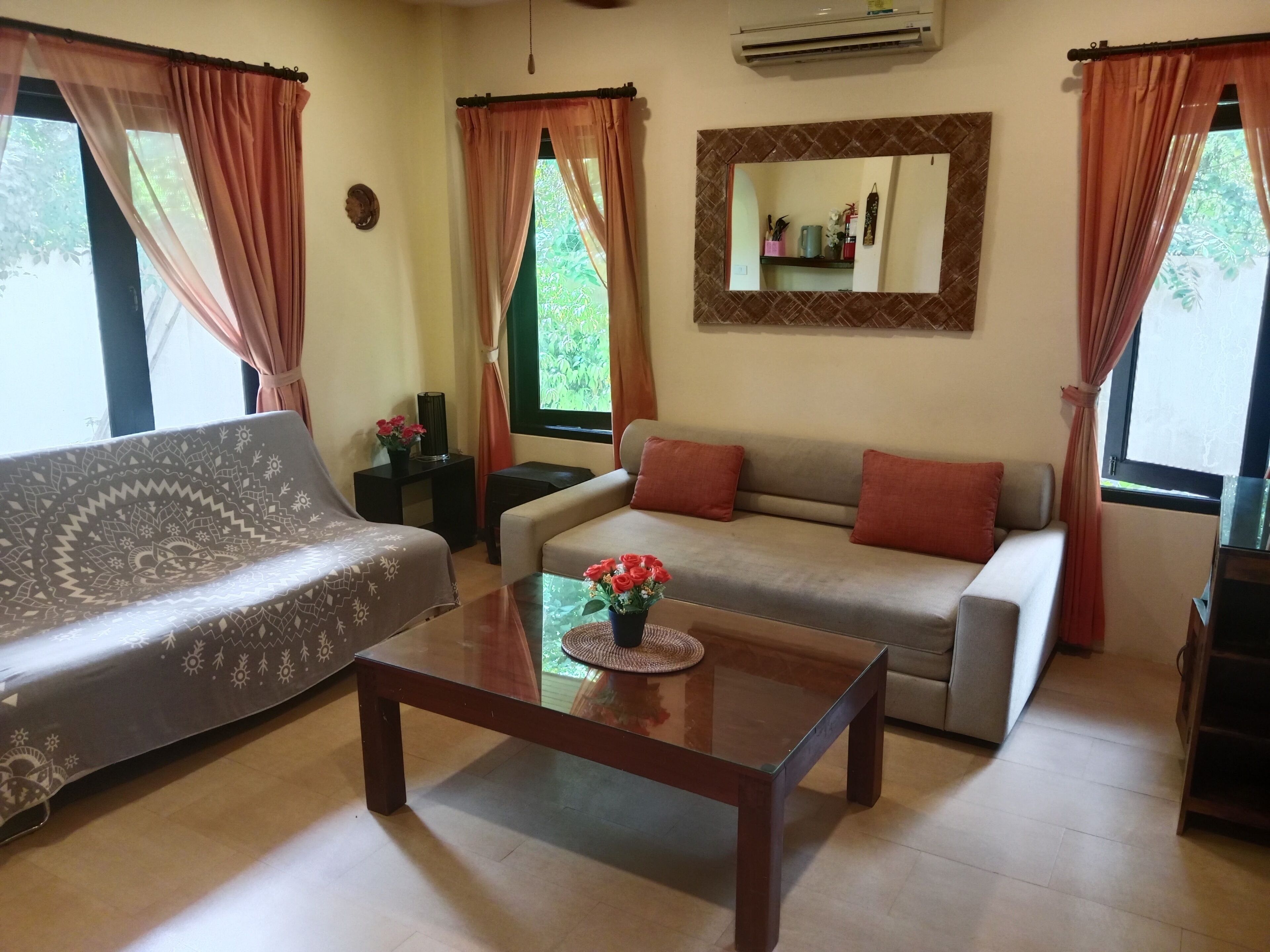 Superior Villa, 1 King Bed with Sofa bed, Pool View | In-room safe, individually furnished, free WiFi, bed sheets