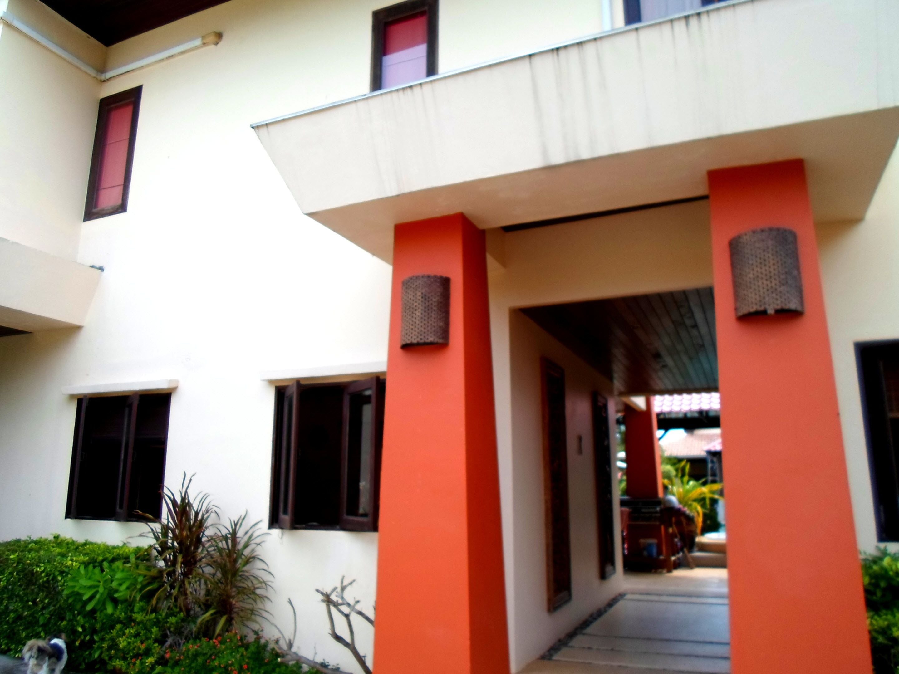 ทางเข้าที่พัก