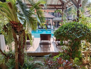 Luxury Villa, 2 Bedrooms, Pool View, Poolside | Terrace/patio - Baan Tropicana (Koh Samui)