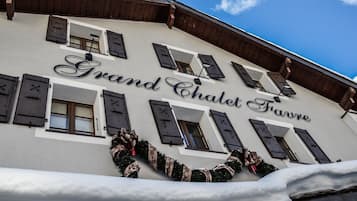 Fassade der Unterkunft
