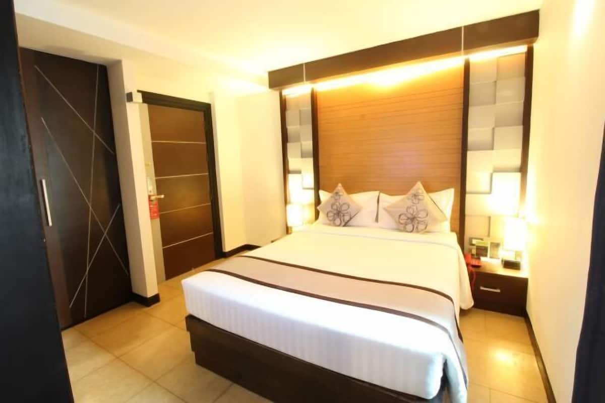 1 dormitorio, decoración individual, cortinas opacas