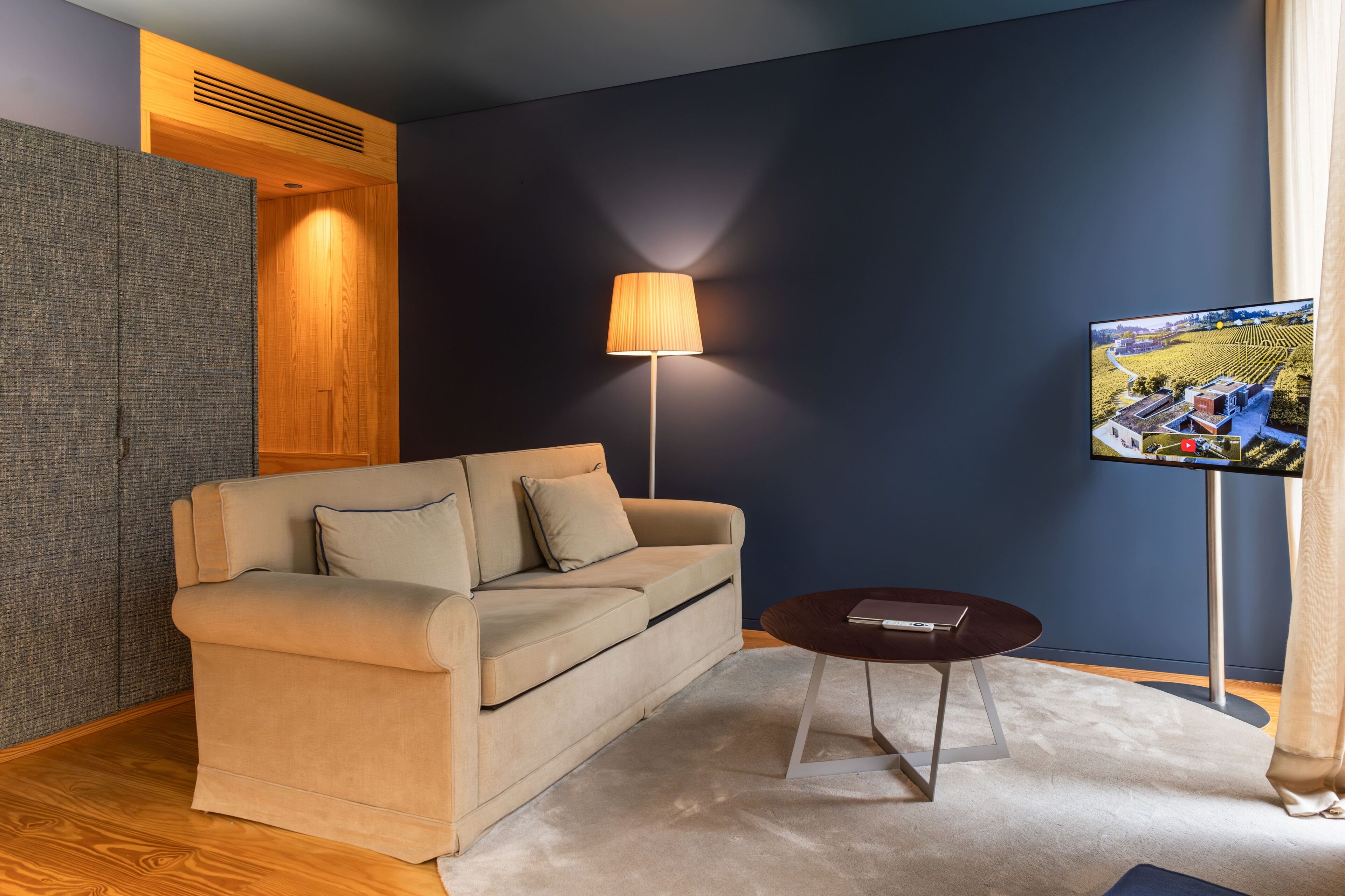 family suite | living area | flat-screen tv