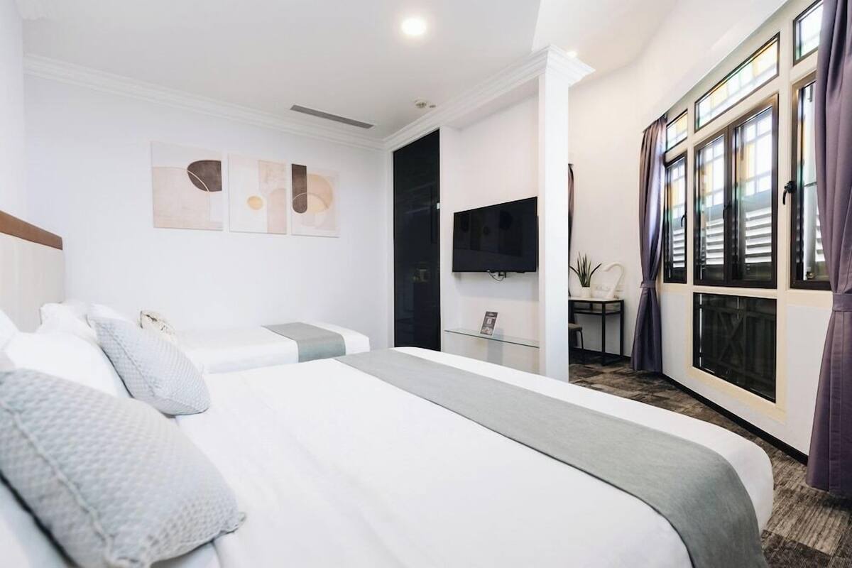 Literie de qualité, articles de minibar gratuits, coffre-fort, bureau