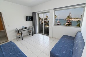 Apartment, 1 Schlafzimmer, Hafenblick | Strand-/Meerblick