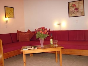 32-tums platt-tv med satellitkanaler och tv