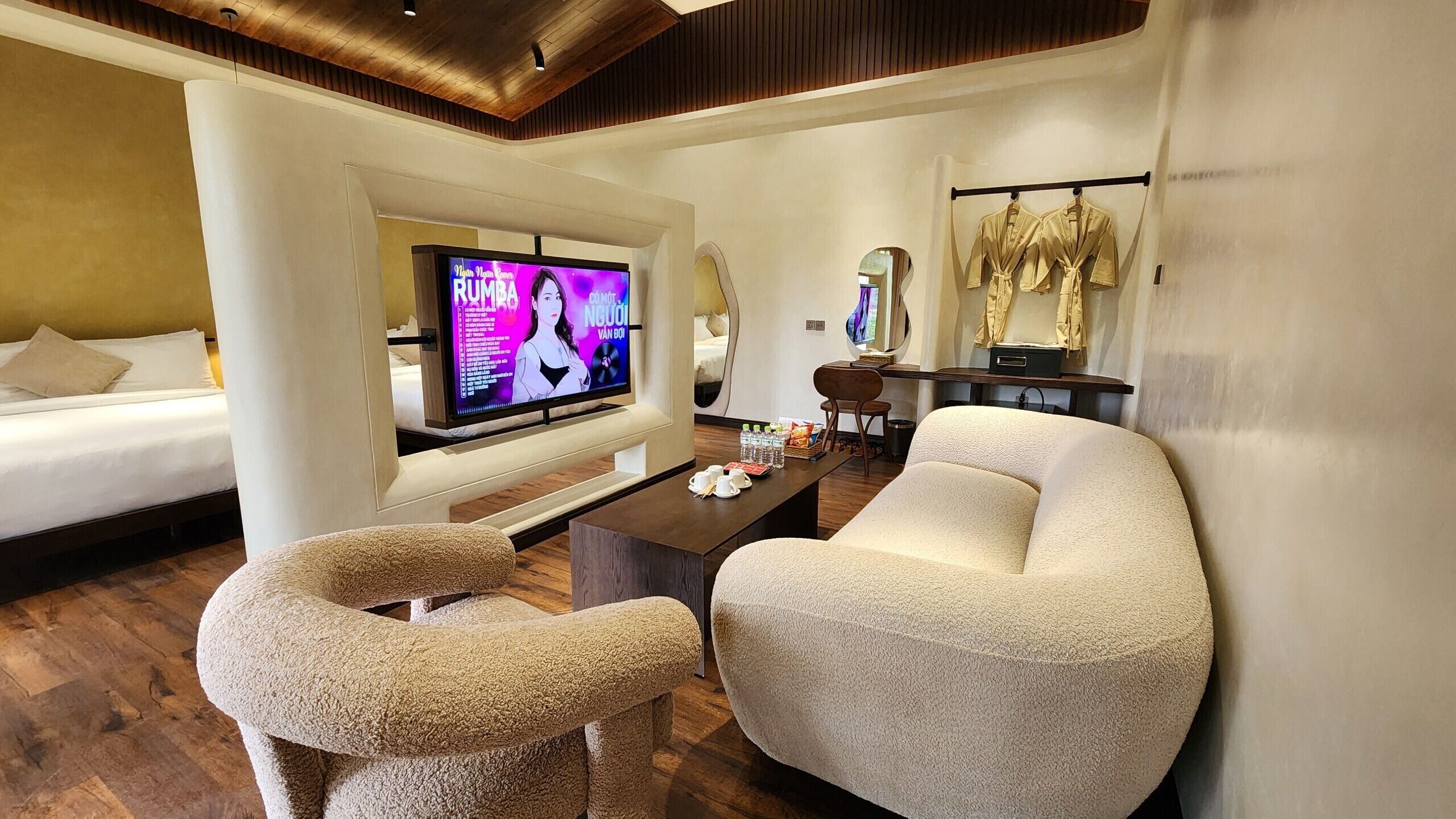 grand bungalow, mountain view | 1 bedroom, premium bedding, minibar, in-room safe