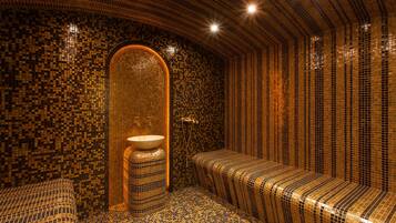 Tyrkisk bad/hammam, kropsbehandlinger, ansigtsbehandlinger