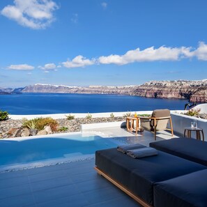 Terrace/patio - Neptune Luxury Spa Suites (Santorini)